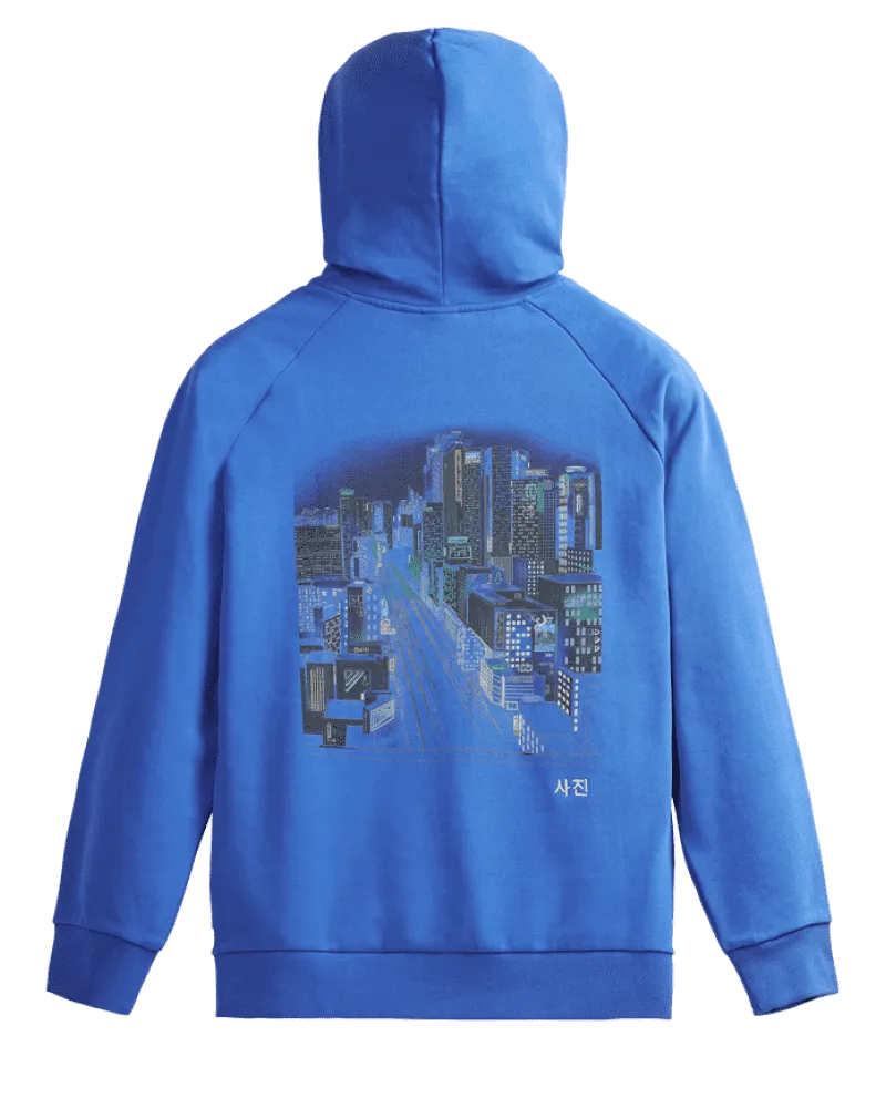 Bam Hoodie Blue back